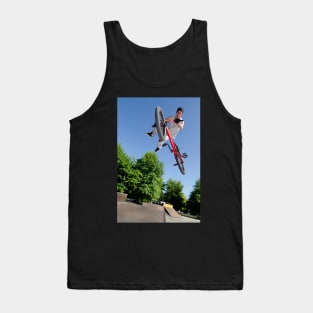 BMX Bike Stunt tail whip Tank Top